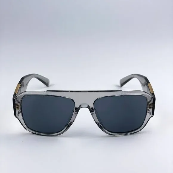 Versace VE4436U 530580 Sunglasses Transparent Gray Blue  display picture 1
